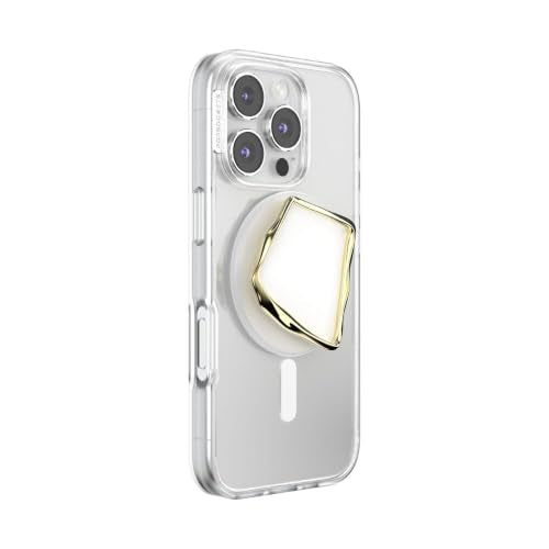 PopSockets Phone Grip for MagSafe, Magnetic Holder- Horchata Cut - color: Enamel Horchata Cut, style: MagSafe