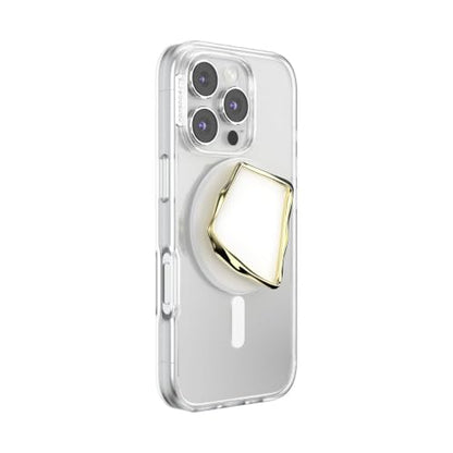 PopSockets Phone Grip for MagSafe, Magnetic Holder- Horchata Cut - color: Enamel Horchata Cut, style: MagSafe