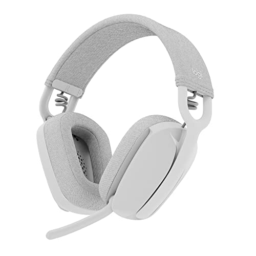 Logitech Zone Vibe 100 Wireless Over Ear Headphones - Off White - color: Off White