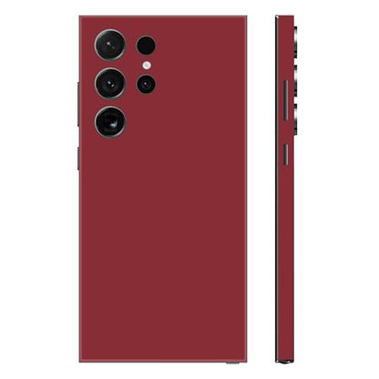 2 Pack Skin Wraps Compatible with Samsung Galaxy S24 Ultra (Red) - color: Red
