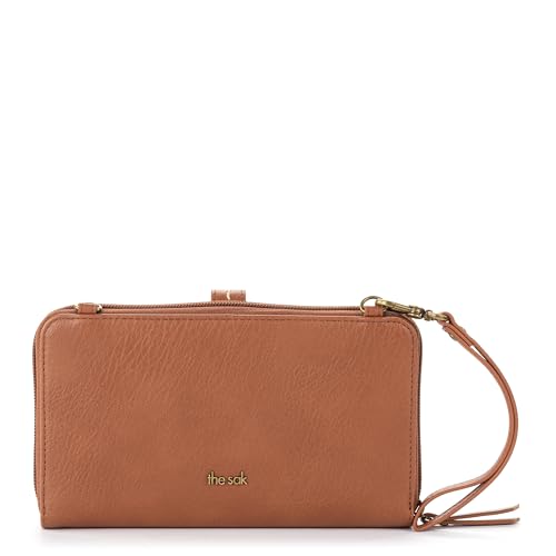 The Sak Iris Smartphone Crossbody Purse - Small Women's Cellphone Bag & Wallet For Everyday- Convertible Wristlet With Zipper | Fits Most Smartphones, Card Slots & Zip Pocket, Detachable Wristlet & Crossbody Straps, Hands-Free for Travel & Errands - color