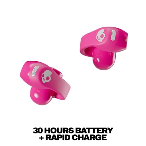 Skullcandy Push 720 Open Wireless Open-Ear Bluetooth Earbuds - Crazy Pink - color: Crazy Pink