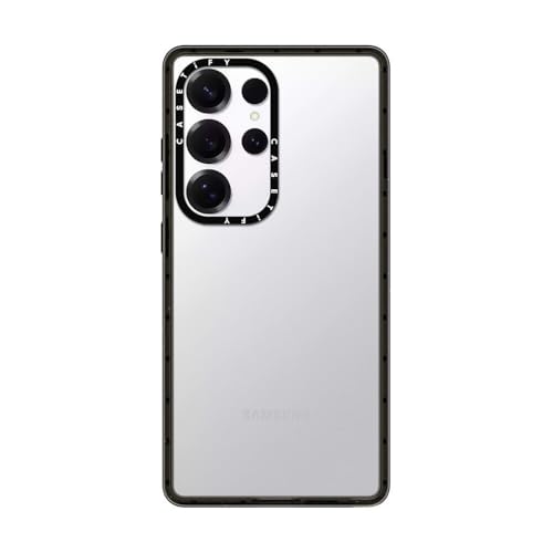 CASETiFY for Galaxy S25 Ultra Case - Impact Clear Black | 8.2 ft. 4x Military Grade Drop Protection | Black - color: Clear Black, size: Galaxy S25 Ultra (6.9")