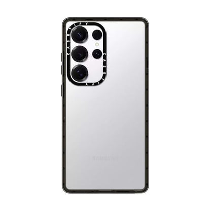 CASETiFY for Galaxy S25 Ultra Case - Impact Clear Black | 8.2 ft. 4x Military Grade Drop Protection | Black - color: Clear Black, size: Galaxy S25 Ultra (6.9")