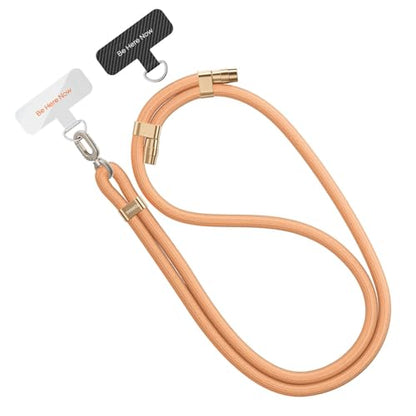 TORRAS Phone Lanyard Crossbody, Adjustable Anti-Theft Neck Strap, Orange - color: 8-orange
