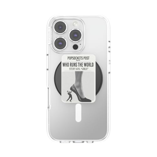 PopSockets Phone Grip for MagSafe, Magnetic Holder- Who Runs the World - color: Who Runs the World, style: MagSafe