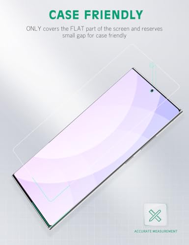 apiker 4 Pack Screen Protector Compatible with Samsung Galaxy Note 10 Plus