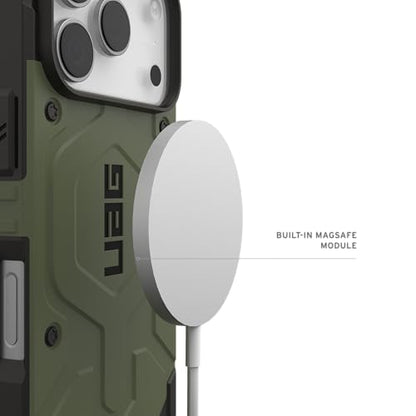 URBAN ARMOR GEAR UAG Designed for iPhone 17 Pro Case Pathfinder - Compatible with MagSafe Military Grade Protective Cover, Olive - color: Pathfinder - Olive