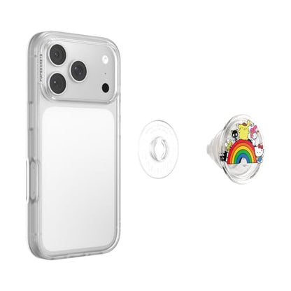PopSockets Adhesive Phone Grip, Holder- Over The Rainbow - color: Over the Rainbow Hello Kitty Adhesive, style: Adhesive