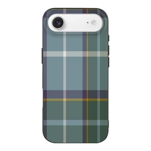 Isle of Man Manx District TartanAnti-Yellowing Soft TPU Phone Case for iPhone 17, Shockproof and Scratch-Resistant Case - color: black-style-215