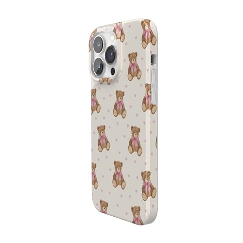 Casely iPhone 14 Pro Case | Cuddle Up | Teddy Bear | Compatible with MagSafe | Classic Ultra Slim Design - color: Cuddle Up | Teddy Bear, size: iPhone 14 Pro
