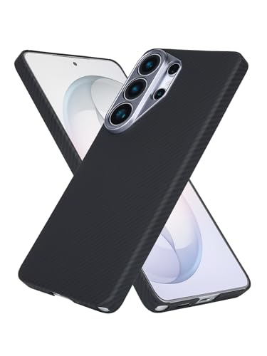 Magnetic Ultra Thin 600D Aramid Fiber Case for Samsung Galaxy S26 Ultra | Woven Aramid Fiber, ultra-thin Caseless Feel, compatible with MagSafe,wireless charging friendly, slim fit,Matte Black Twill