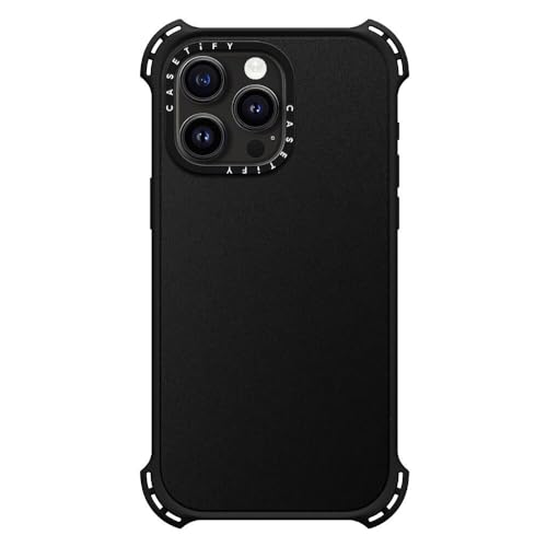 CASETiFY for iPhone 15 Pro Max Case - Bounce Compatible with MagSafe | Shockproof | 21.3 ft. 6x Military Grade Drop Protection | Matte Black - color: Matte Black, size: Iphone 15 Pro Max (6.7")