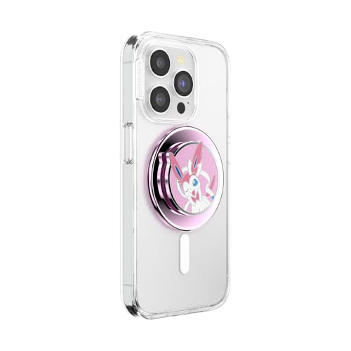 PopSockets Phone Grip for MagSafe, Magnetic Holder- Sylveon Wink - color: Sylveon Wink, style: MagSafe