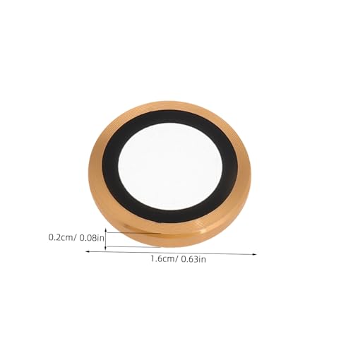 jojofuny 3pcs Lens Shield Tempered Glass Lens Cover Scratch Phone Camera Protector Ultra-
