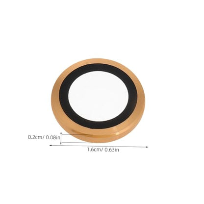 jojofuny 3pcs Lens Shield Tempered Glass Lens Cover Scratch Phone Camera Protector Ultra-