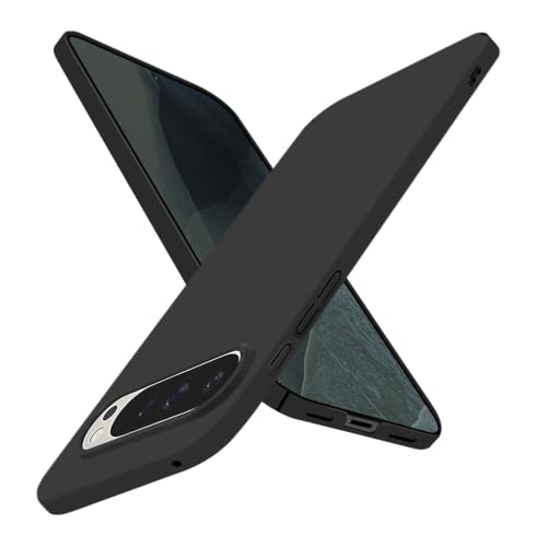 Super Thin for Google Pixel 11 Pro Case, Ultra Slim Skin-Friendly Anti-Scratch Hard PC Cover, Matte Finish & Silky Touch, Light Minimalist Protective Phone Case for Google Pixel 11, Black - color: Black, size: for Google Pixel 11/Pixel 11 Pro