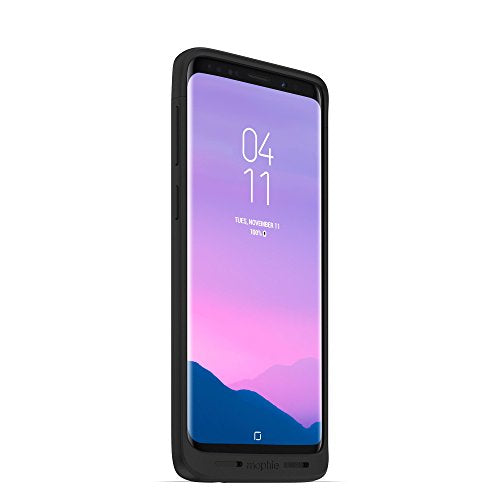 Mophie 401001476 juice pack - Qi Wireless Charging Battery Case - Made For Samsung Galaxy S9 - Black