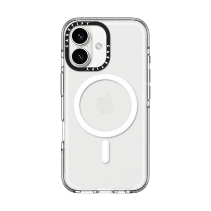 CASETiFY for iPhone 16 Case - Impact Clear Compatible with MagSafe | Not Yellowing | 6.6 ft. 3x Military Grade Drop Protection | Clear - color: Clear, size: Iphone 16 (6.1")
