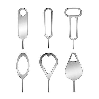 Medsuo 6pcs SIM Card Removal Tool Card Tray Eject Pins Slot Opener Needle