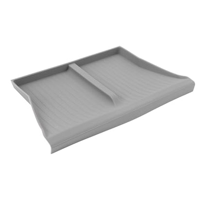 Center Console Wireless Charging Mat, Easy to Clean Anti Slip Silicone Pad, with Stable Charging for Car Interior Accessories (Grey W240004613) - color: Grey W240004613