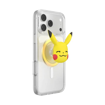 PopSockets Phone Grip for MagSafe, Magnetic Holder- Pikachu - color: Pikachu, style: MagSafe