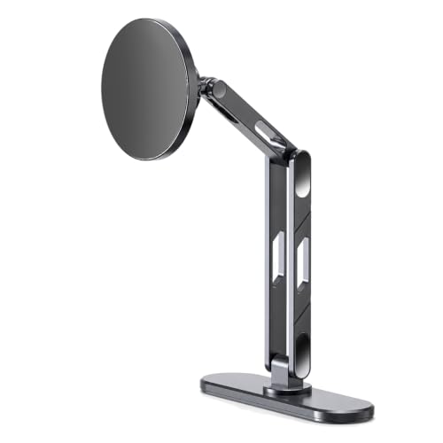 Magnetic iPhone Stand for Desk Office, Height Adjustable Phone Holder - size: Magnetic