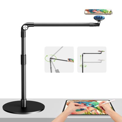 elitehood Magnetic Overhead Phone Stand Tripod for Video Recording - style: Magnetic Stand