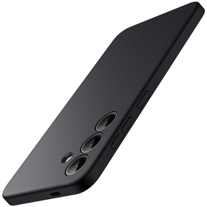 JETech Slim Case for Samsung Galaxy S24, Black | Camera Lens Protection, Soft TPU Design, Matte Finish, Shockproof Protection - color: Black, size: S24