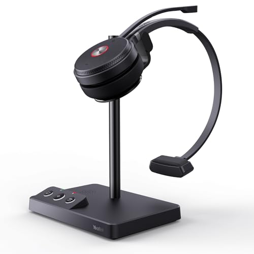 Yealink WH62 Mono UC DECT Wireless Headset for IP Phone PC, Zoom Certified - style: WH62 Mono-Ear UC (base)