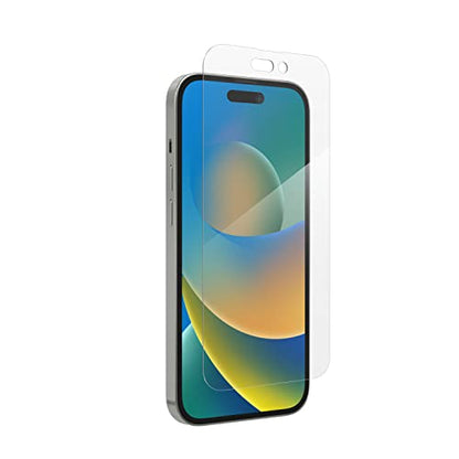 ZAGG Glass Elite Screen Protector for Apple iPhone 14 Pro - 5X Shatter Protection, Anti-Fingerprint Technology, InvisibleShield, Easy to Install - size: iPhone 14 Pro, style: Glass Elite
