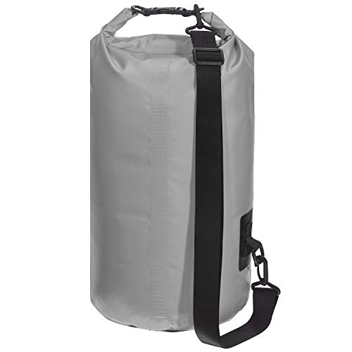 Skog Å Kust DrySak Roll Top Waterproof Bag, 5, 10 & 20 Liter - color: Grey, size: 5 Liter