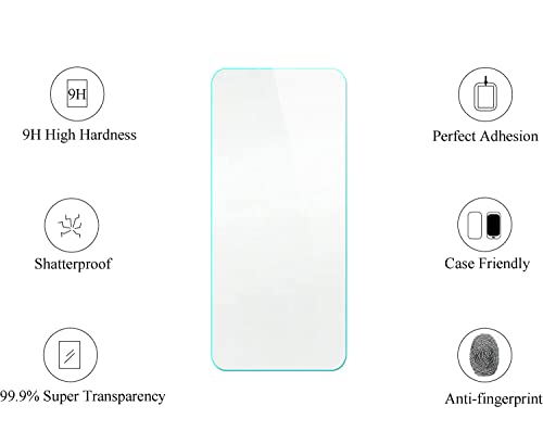 Case Compatible for UMIDIGI Power 5 Phone Case Flip Stand Cover [with Tempered Glass Screen Protector] JXX-Pink
