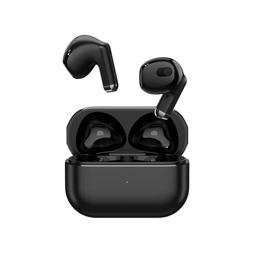 X25 Wireless Earbuds, Semi-in-Ear Bluetooth 5.3 Headphones - color: Black