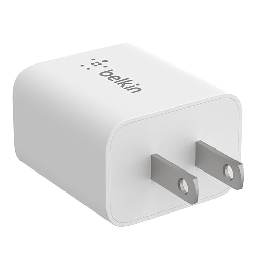 Belkin 20W Compact USB C Charger Block, Fast Charging for Travel - style: Old Gen