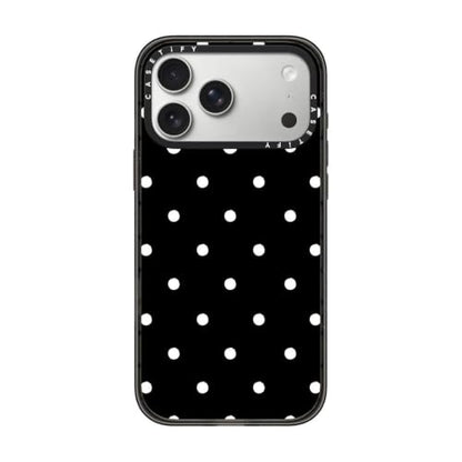 CASETiFY for iPhone 17 Pro Max Case - Impact Compatible with MagSafe | 8.2 ft. 4x Military Grade Drop Protection | Classic Dottie | Black - color: Classic Dottie, size: Iphone 17 Pro Max (6.9")