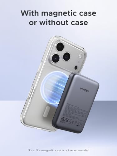 UGREEN 10000mAh Magnetic Power Bank PD 20W USB-C for iPhone 18 Pro