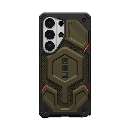 URBAN ARMOR GEAR UAG for Samsung Galaxy S26 Ultra Case 6.9" Monarch Pro - Magnetic Charging Compatible Rugged Military Drop Tested Protective Cover, Kevlar Element Green - color: Monarch Pro - Kevlar Element Green