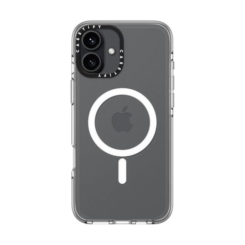 CASETiFY for iPhone 16 Plus Case - Impact Clear Compatible with MagSafe | Not Yellowing | 6.6 ft. 3x Military Grade Drop Protection | Clear - color: Clear, size: Iphone 16 Plus (6.7")