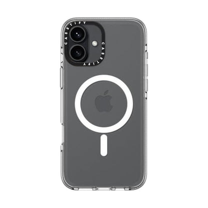 CASETiFY for iPhone 16 Plus Case - Impact Clear Compatible with MagSafe | Not Yellowing | 6.6 ft. 3x Military Grade Drop Protection | Clear - color: Clear, size: Iphone 16 Plus (6.7")