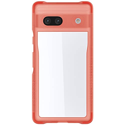 Ghostek COVERT Pixel 7a Case for Women Girls with Clear Ultra Slim Thin Design and Non-Slip Grip Bumper Supports Wireless Charging Protective Phone Cover Designed for 2023 Google Pixel7a (6.1") (Pink) - color: Pink, size: Pixel 7a