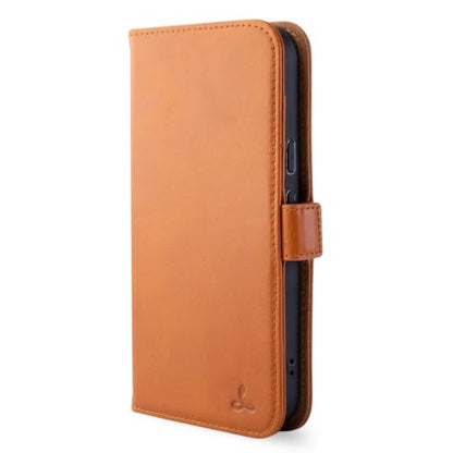 Snakehive Genuine Leather Wallet Case for Google Pixel 11 Pro XL – Flip Cover with Card Slots & Stand (Tan) - color: Tan