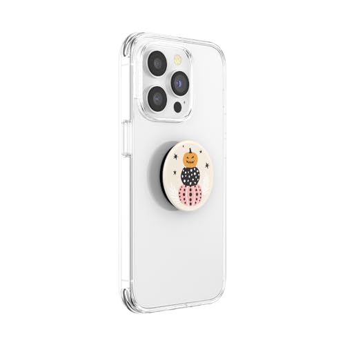 PopSockets Adhesive Phone Grip, Holder, Phone Stand, Halloween - Pumpkin Stack - color: Pumpkin Stack, style: Adhesive