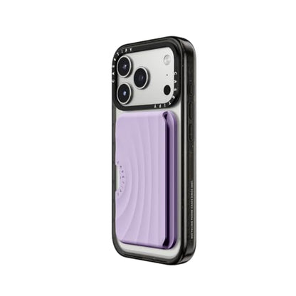 CASETiFY Snappy Ripple Wallet [Campatible with Magsafe] - Lavender - color: Lavender
