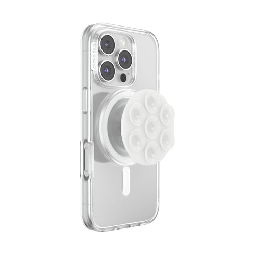 PopSockets Phone Grip for MagSafe, Magnetic Holder- Clear - color: Clear, style: MagSafe