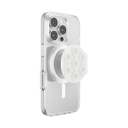 PopSockets Phone Grip for MagSafe, Magnetic Holder- Clear - color: Clear, style: MagSafe