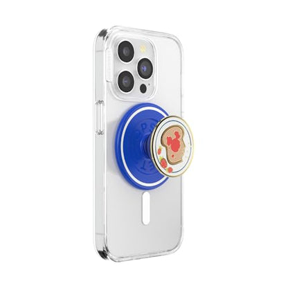 PopSockets Phone Grip for MagSafe, Magnetic Holder- Mickey Toast - color: Mickey Toast, style: MagSafe