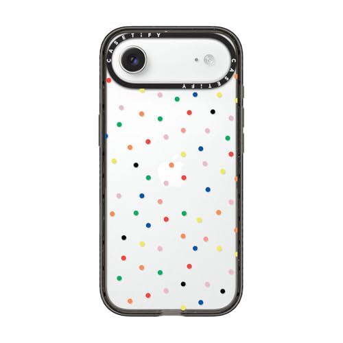 CASETiFY for iPhone Air Case - Impact | Slim Fit | 8.2 ft. 4X Military Grade Drop Protection | Candy Transparent | Black - color: Candy Transparent, size: Iphone Air (6.5")