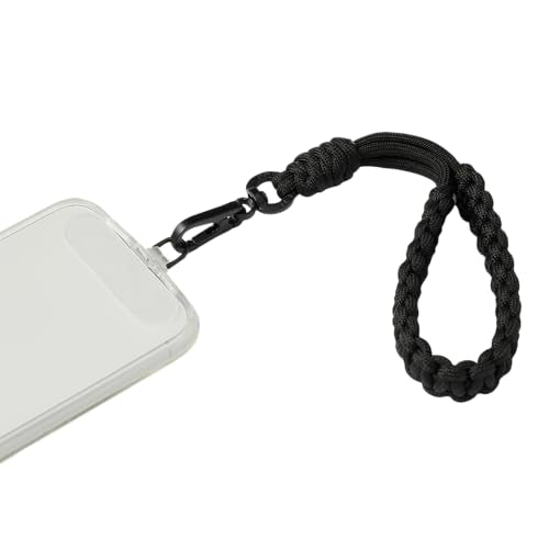 PopSockets Wristlet Phone Strap, Wrist Strap- King Cobra Black - color: Cobra Black