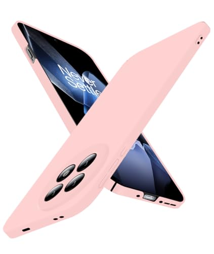 Super Thin for OnePlus 13R Case, Ultra Slim Skin-Friendly Anti-Scratch Hard Cover [Full Camera Protection] [Smooth Matte Finish] Sleek Minimalist Phone Case for Oneplus 13R, Pink - color: Pink, size: OnePlus 13R